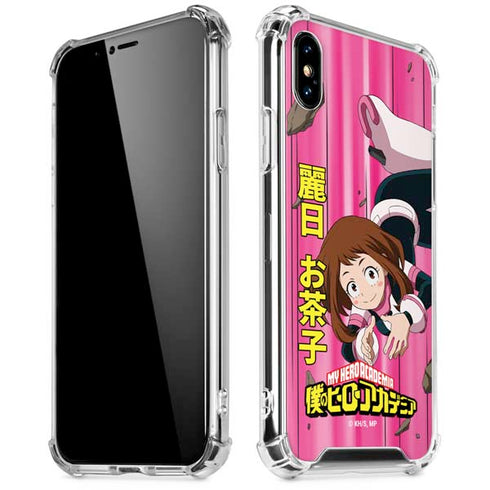 My Hero Academia Ochaco Uraraka Season 4 iPhone XS Max Clear Case