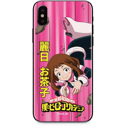 My Hero Academia Ochaco Uraraka Season 4 iPhone XS Max Skin