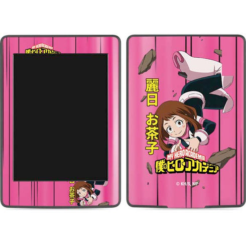 My Hero Academia Ochaco Uraraka Season 4 Amazon Kindle Skin