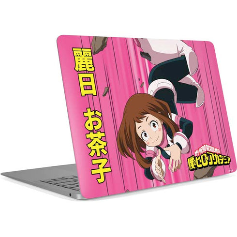My Hero Academia Ochaco Uraraka Season 4 Apple MacBook Air Skin