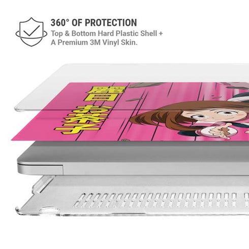 My Hero Academia Ochaco Uraraka Season 4 MacBook Pro 16in (2021-25) Case plus Skin