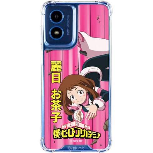 My Hero Academia Ochaco Uraraka Season 4 Moto G 5G (2024) Clear Case