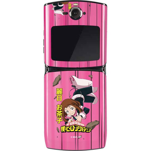 My Hero Academia Ochaco Uraraka Season 4 Motorola RAZR Skin