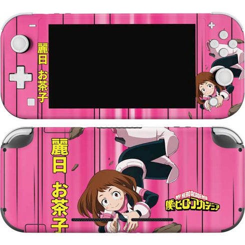 My Hero Academia Ochaco Uraraka Season 4 Nintendo Switch Lite Skin