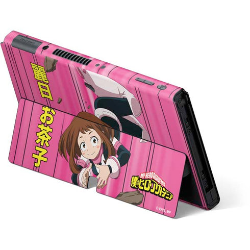 My Hero Academia Ochaco Uraraka Season 4 Nintendo Switch OLED (2021) Skin