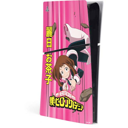 My Hero Academia Ochaco Uraraka Season 4 PS5 Slim Digital Edition Console Skin