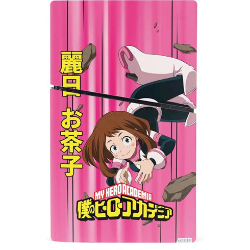 My Hero Academia Ochaco Uraraka Season 4 PS5 Slim Digital Edition Console Skin