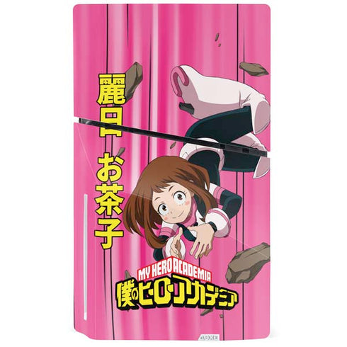 My Hero Academia Ochaco Uraraka Season 4 PS5 Slim Disk Console Skin