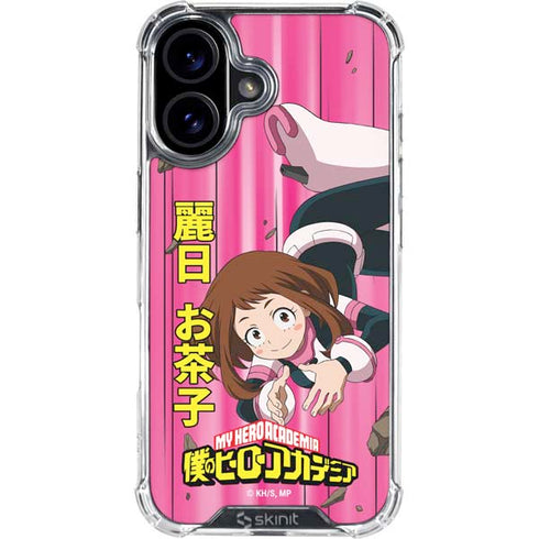 My Hero Academia Ochaco Uraraka Season 4 iPhone 16 Clear Case