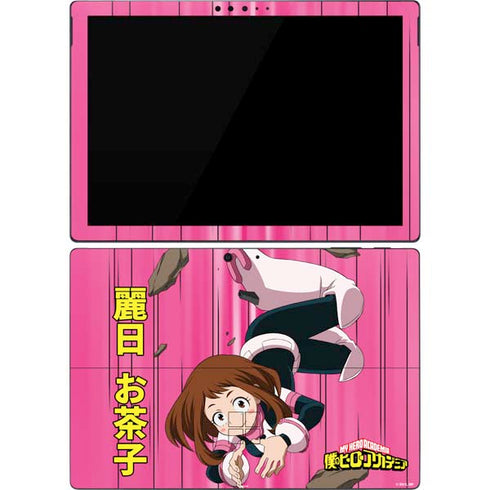 My Hero Academia Ochaco Uraraka Season 4 Surface Pro 7 Skin