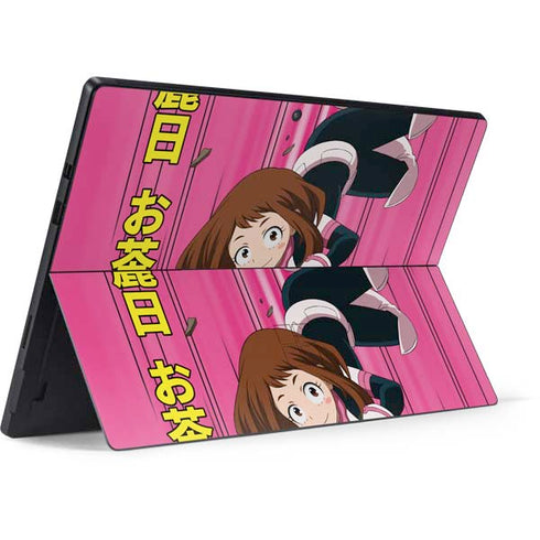 My Hero Academia Ochaco Uraraka Season 4 Surface Pro 7 Skin