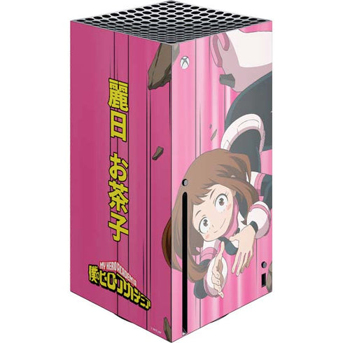 My Hero Academia Ochaco Uraraka Season 4 Xbox Series X Console Skin