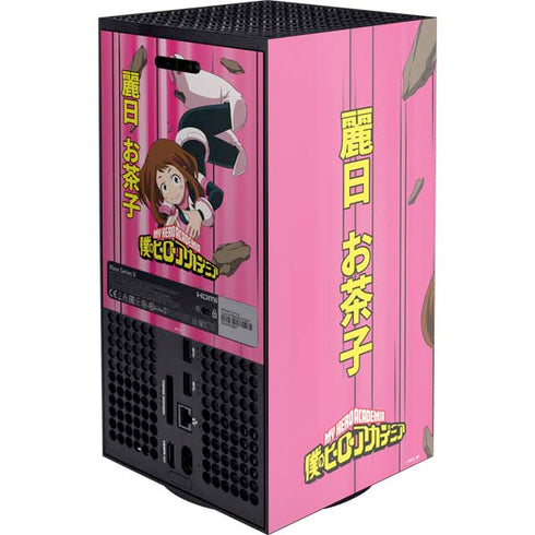 My Hero Academia Ochaco Uraraka Season 4 Xbox Series X Console Skin
