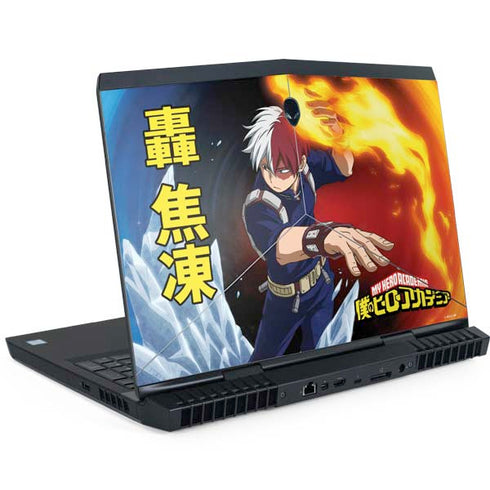 My Hero Academia Shoto Todoroki Season 4 Dell Alienware Skin