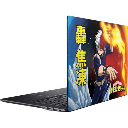 My Hero Academia Shoto Todoroki Season 4 Ativ Book 9 (15.6in 2014) Skin