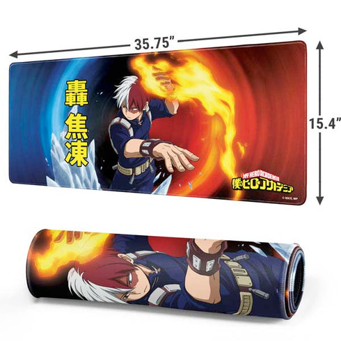 My Hero Academia Shoto Todoroki Season 4 Gaming Mouse Pad