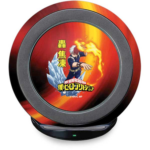 My Hero Academia Shoto Todoroki Season 4 Fast Charge Wireless Charging Stand Skin