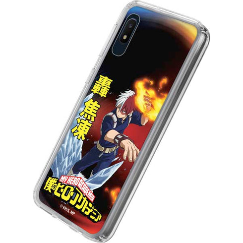 My Hero Academia Shoto Todoroki Season 4 Galaxy A10e Clear Case