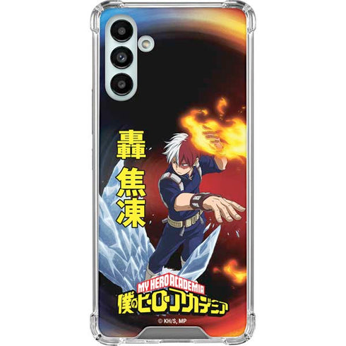 My Hero Academia Shoto Todoroki Season 4 Galaxy A13 5G Clear Case