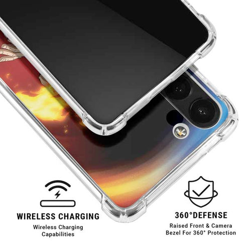 My Hero Academia Shoto Todoroki Season 4 Galaxy A13 5G Clear Case