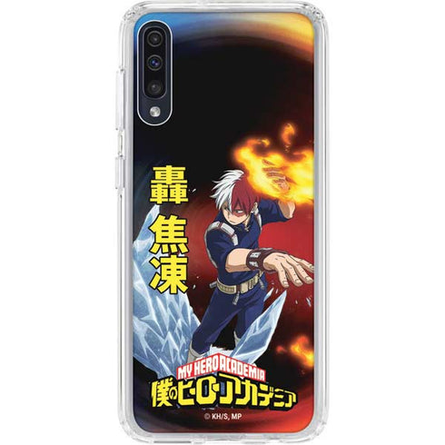 My Hero Academia Shoto Todoroki Season 4 Galaxy A50 Clear Case