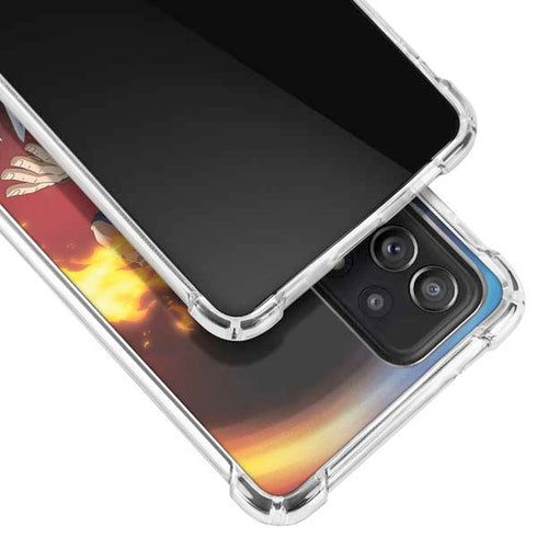 My Hero Academia Shoto Todoroki Season 4 Galaxy A52 5G Clear Case