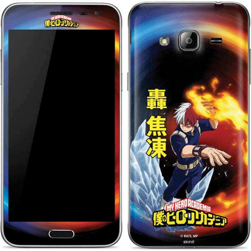 My Hero Academia Shoto Todoroki Season 4 Galaxy J3 Skin