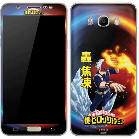 My Hero Academia Shoto Todoroki Season 4 Galaxy J7 Skin