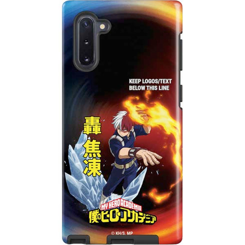My Hero Academia Shoto Todoroki Season 4 Galaxy Cases