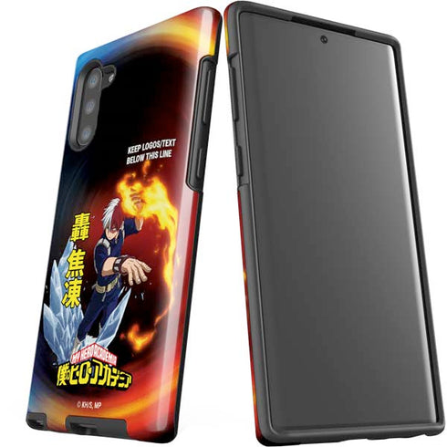 My Hero Academia Shoto Todoroki Season 4 Galaxy Note 10 Pro Case