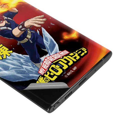 My Hero Academia Shoto Todoroki Season 4 Galaxy Note 10 Skin