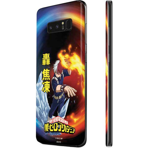 My Hero Academia Shoto Todoroki Season 4 Galaxy Note 8 Skin