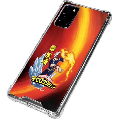 My Hero Academia Shoto Todoroki Season 4 Galaxy Note20 5G Clear Case