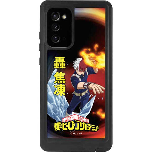My Hero Academia Shoto Todoroki Season 4 Galaxy Note20 5G Waterproof Case