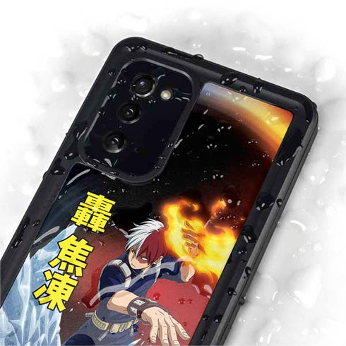 My Hero Academia Shoto Todoroki Season 4 Galaxy Note20 5G Waterproof Case