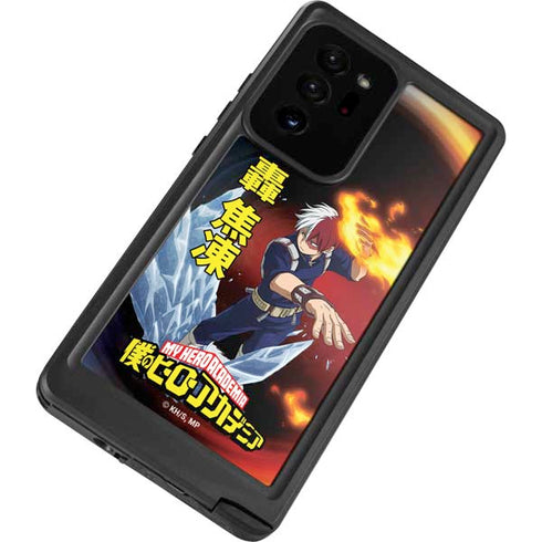 My Hero Academia Shoto Todoroki Season 4 Galaxy Note20 Ultra 5G Waterproof Case