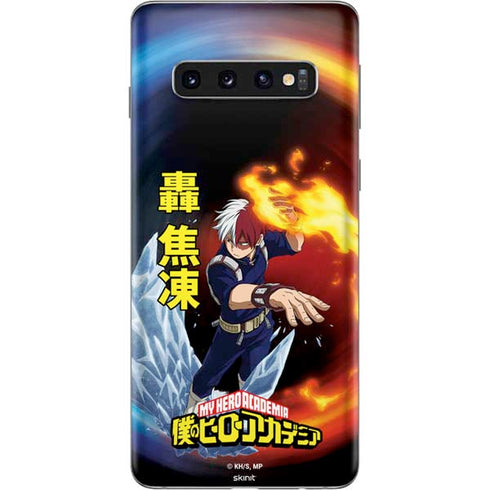 My Hero Academia Shoto Todoroki Season 4 Galaxy S10 Skin