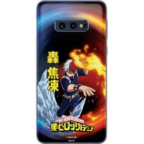 My Hero Academia Shoto Todoroki Season 4 Galaxy S10e Skin