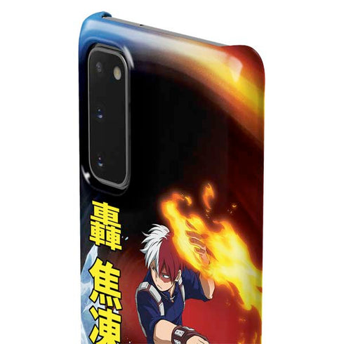 My Hero Academia Shoto Todoroki Season 4 Galaxy S20 Lite Case