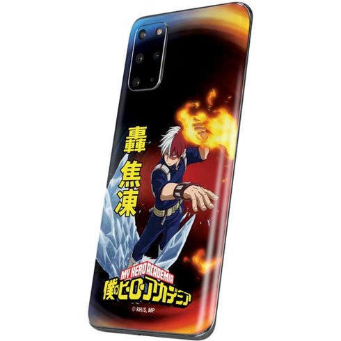 My Hero Academia Shoto Todoroki Season 4 Galaxy S20 Plus Skin