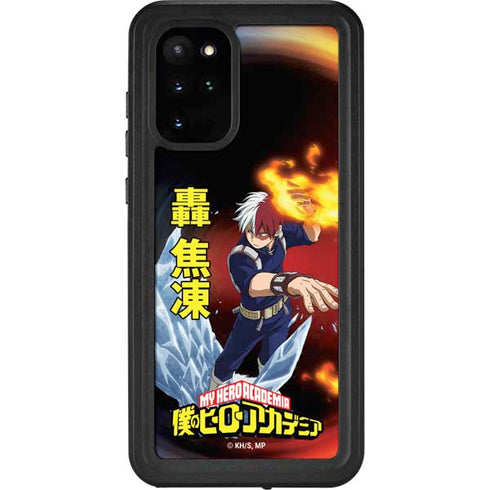 My Hero Academia Shoto Todoroki Season 4 Galaxy S20 Plus Waterproof Case