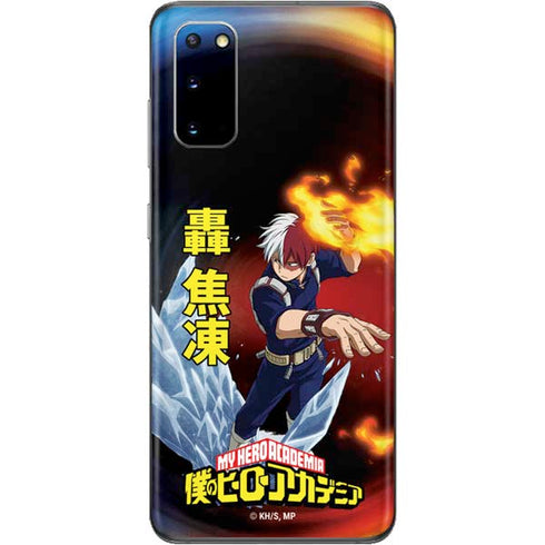 My Hero Academia Shoto Todoroki Season 4 Galaxy S20 Skin