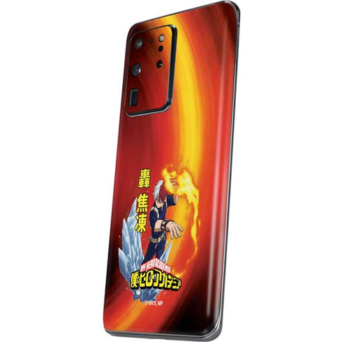 My Hero Academia Shoto Todoroki Season 4 Galaxy S20 Ultra 5G Skin