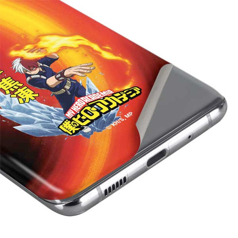 My Hero Academia Shoto Todoroki Season 4 Galaxy S20 Ultra 5G Skin