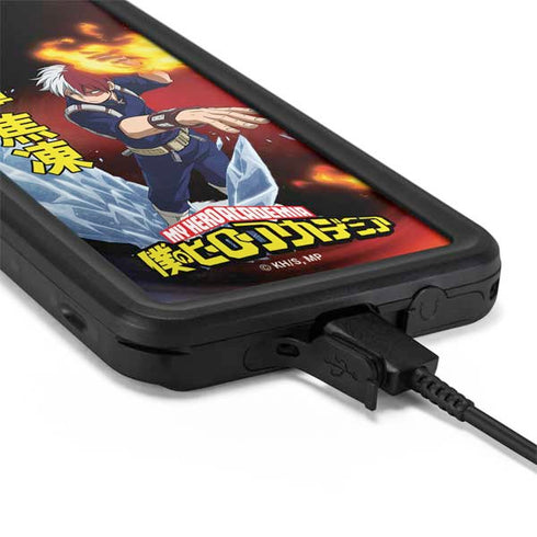 My Hero Academia Shoto Todoroki Season 4 Galaxy S20 Waterproof Case
