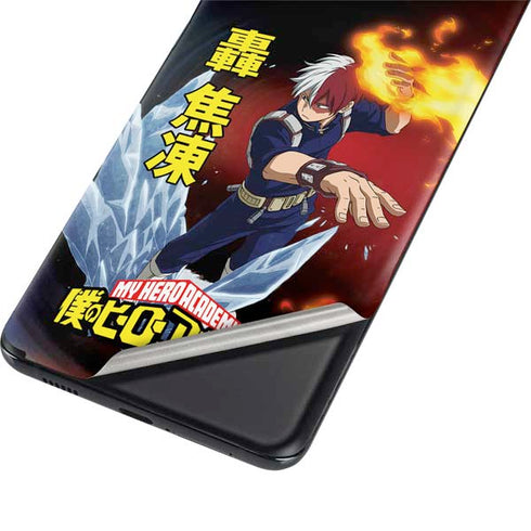 My Hero Academia Shoto Todoroki Season 4 Galaxy S21 5G Skin