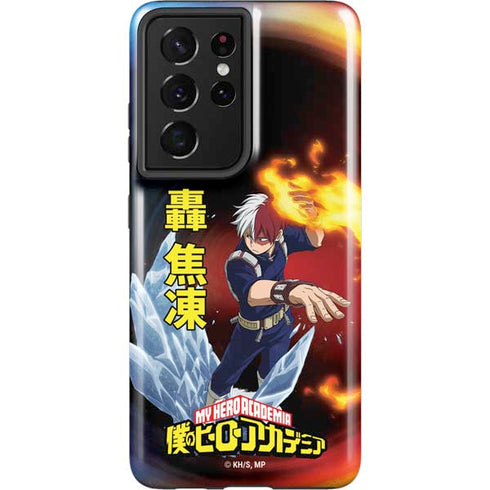My Hero Academia Shoto Todoroki Season 4 Galaxy S21 Ultra 5G Pro Case