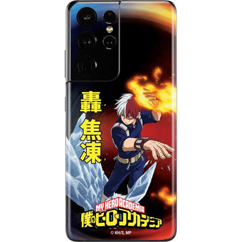 My Hero Academia Shoto Todoroki Season 4 Galaxy S21 Ultra 5G Skin