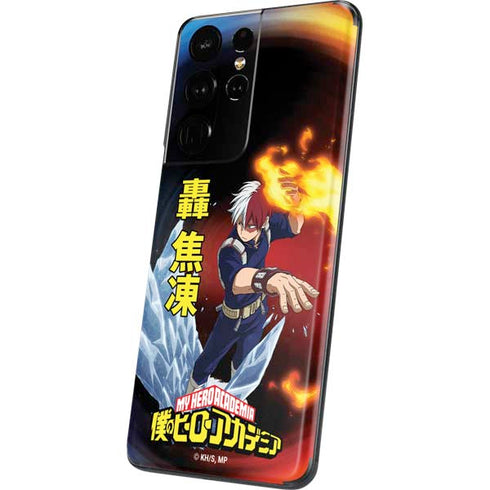 My Hero Academia Shoto Todoroki Season 4 Galaxy S21 Ultra 5G Skin