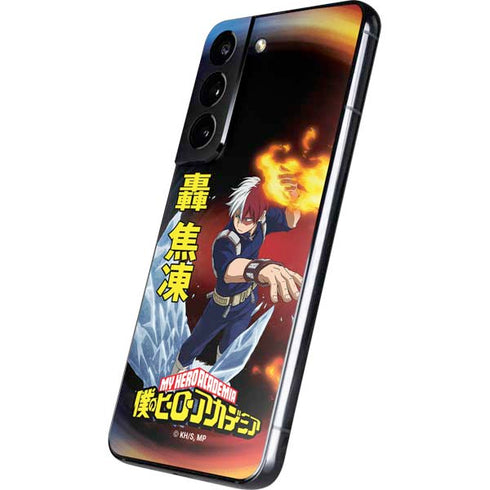 My Hero Academia Shoto Todoroki Season 4 Galaxy S22 Plus Skin